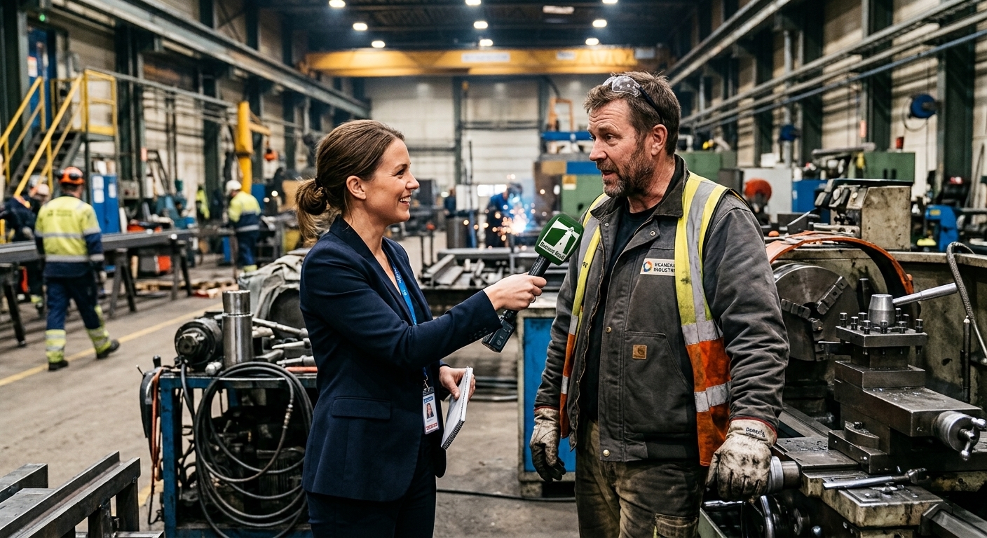 Intervju med en industriarbetare